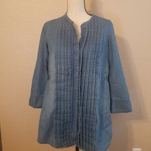 Pleated Front Top/Dress